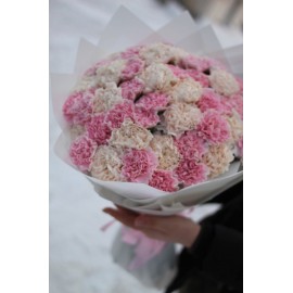 Розово-кремовый шербет