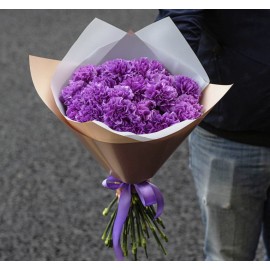 51 фиолетовая гвоздика 