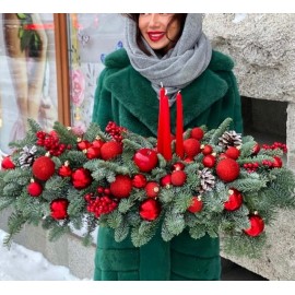 К большому новогоднему столу 