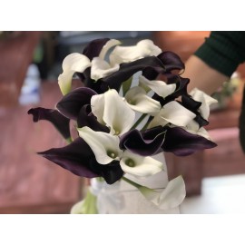 Черно-белые каллы