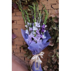 Фиолетово-белый микс