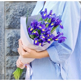 Ирисы в крафте