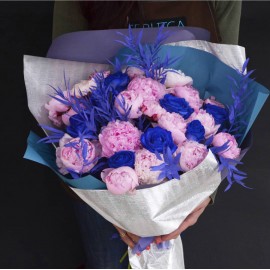 Розовое на синем!