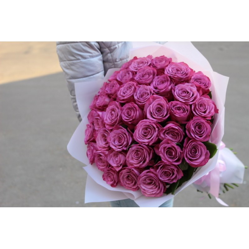 51 фиолетовая роза 
