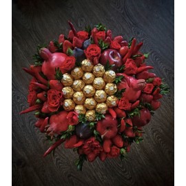 Фруктово-шоколадный букет