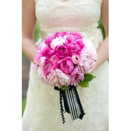 Розово-малиновый букет